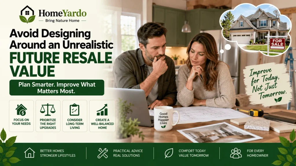 Avoid Designing Around an Unrealistic Future Resale Value