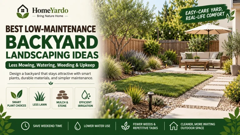 Best Low-Maintenance Backyard Landscaping Ideas