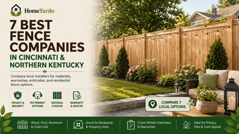 7 Best Fence Companies in Cincinnati & Northern Kentucky