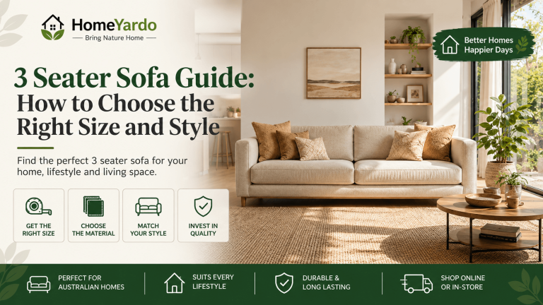 Choosing The Perfect 3 Seater Sofa: Your Complete Guide