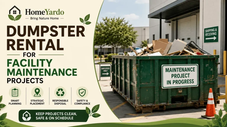 Dumpster Rental for Facility Maintenance Projects