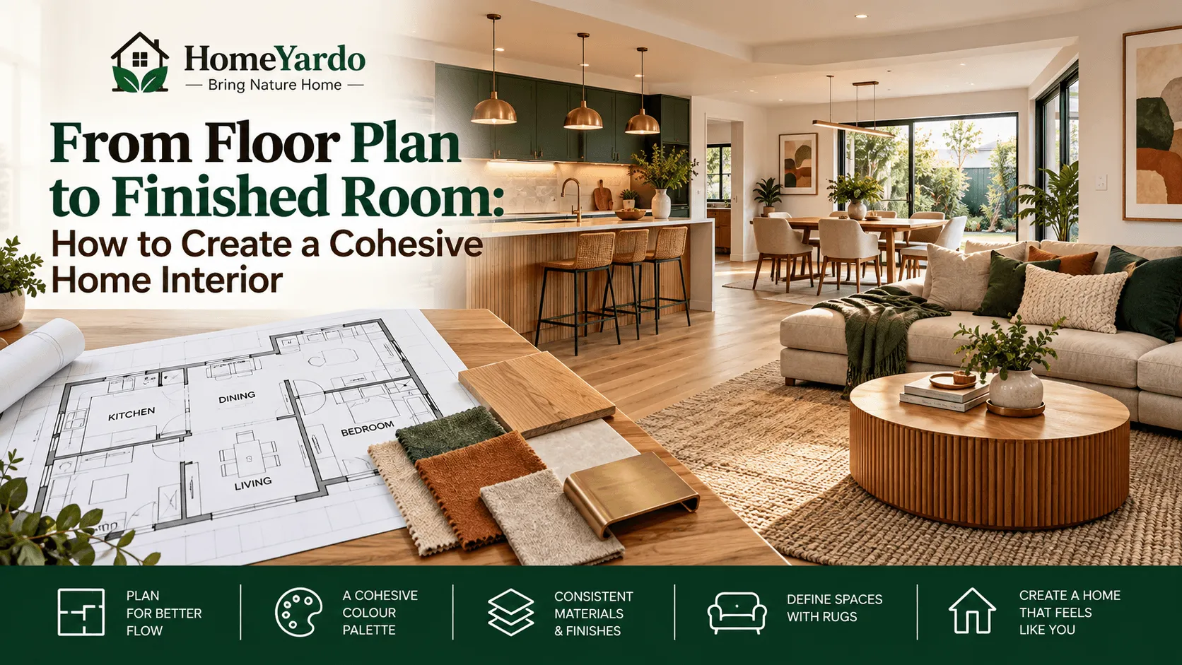 From Floor Plan To Finished Room: How To Create A Cohesive Home Interior