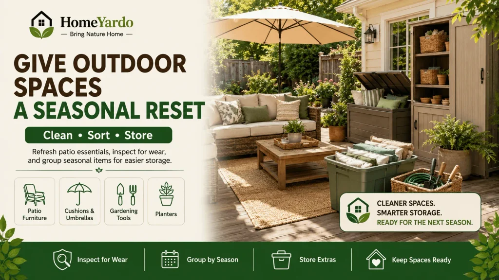 Give Outdoor Spaces A Seasonal Reset