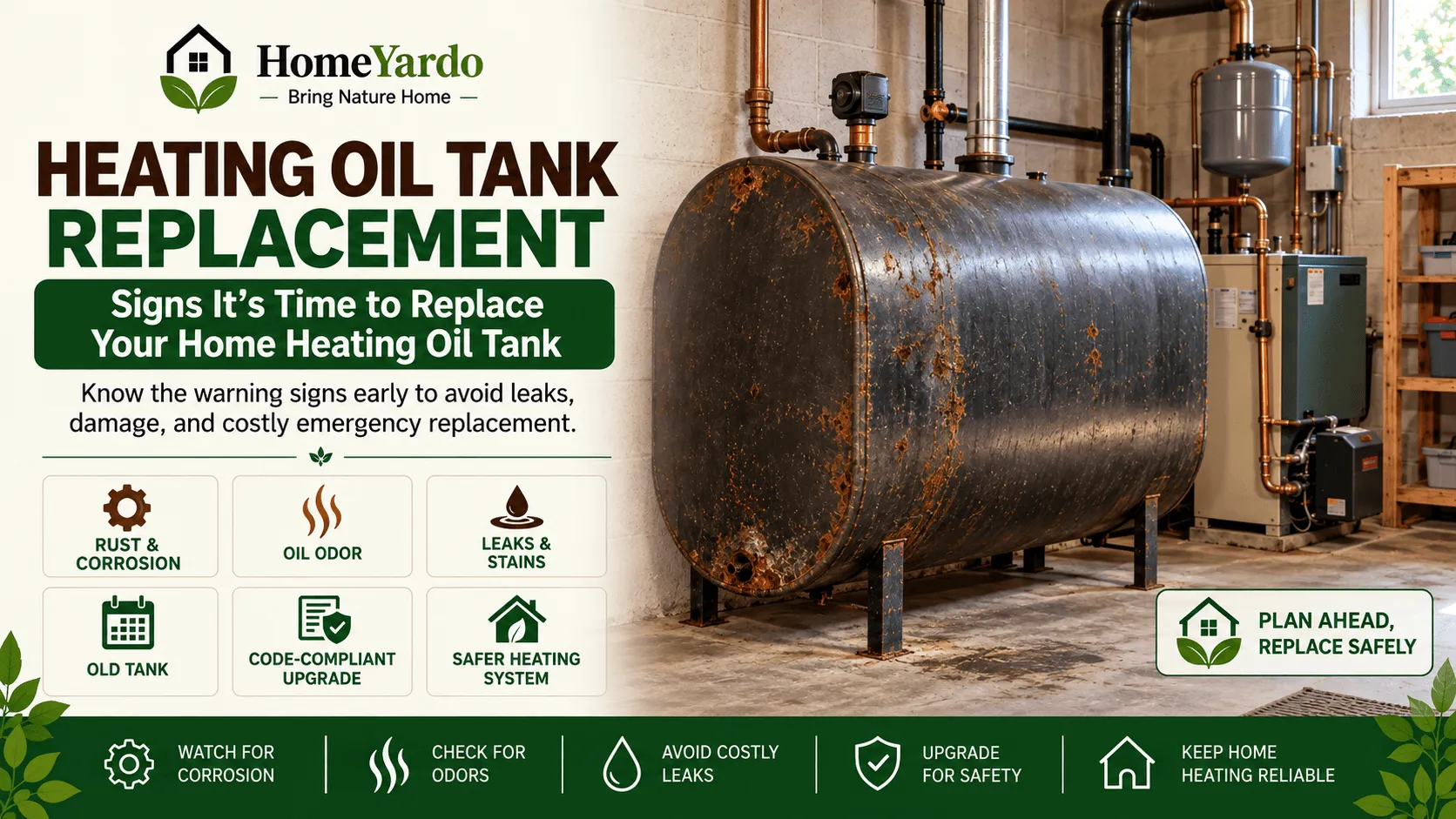 Heating Oil Tank Replacement 7 Signs It’s Time