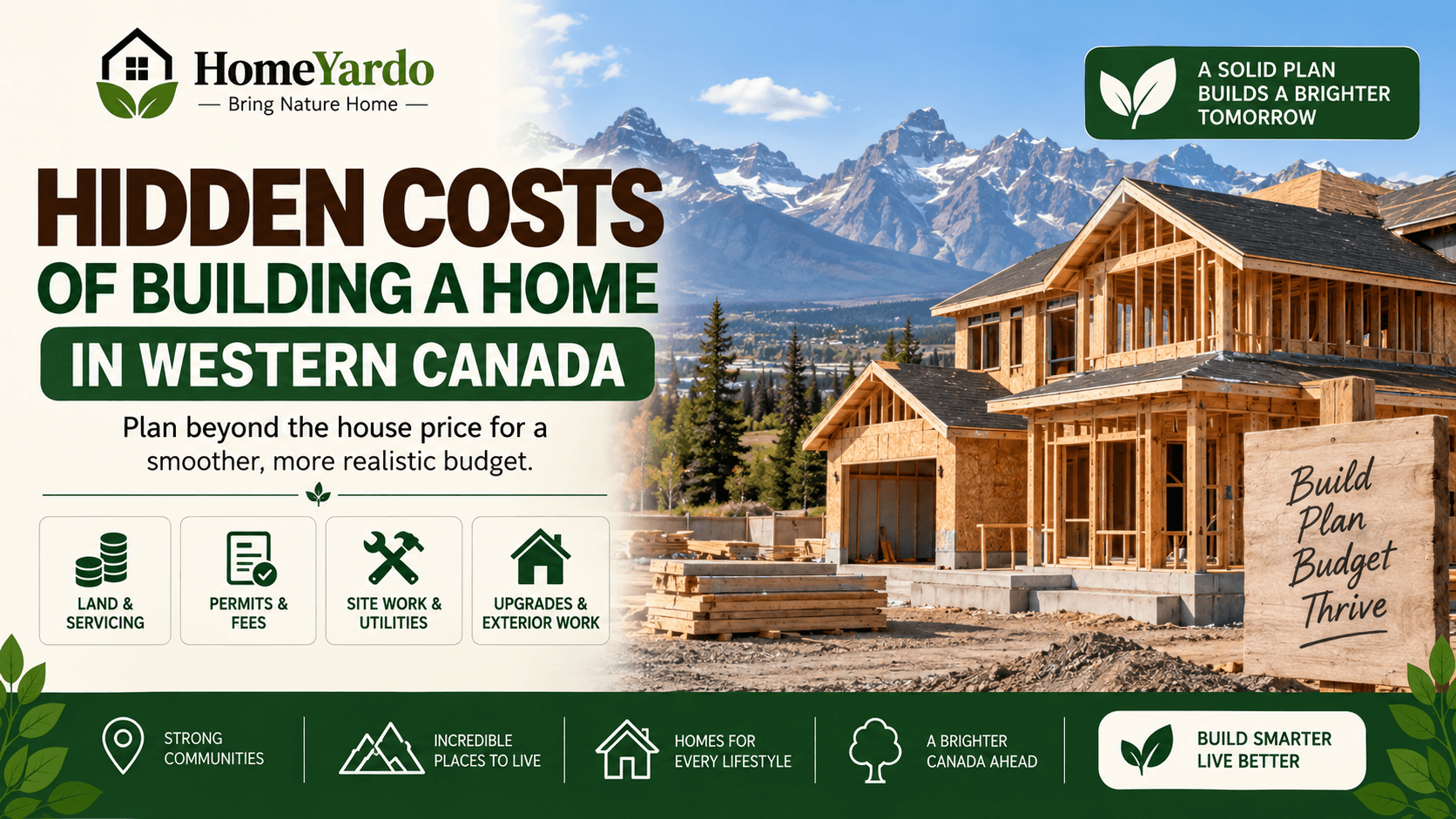 Hidden Costs of Building a Home in Western Canada