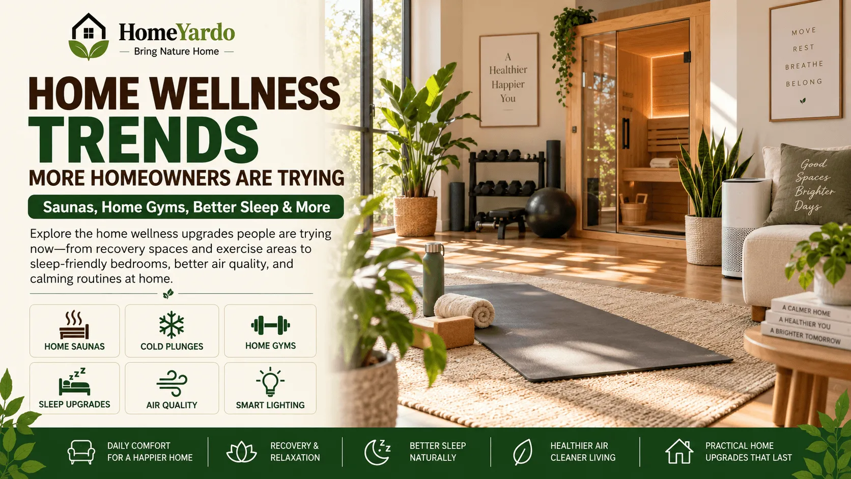 Home Wellness Trends More Homeowners Are Trying