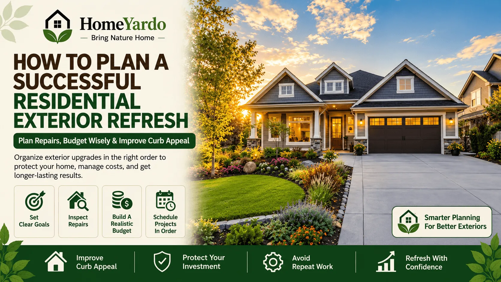 How To Plan A Successful Residential Exterior Refresh