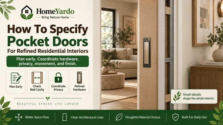 How To Specify Pocket Doors For Refined Residential Interiors
