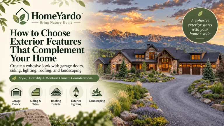 How to Choose Exterior Features That Complement Your Home