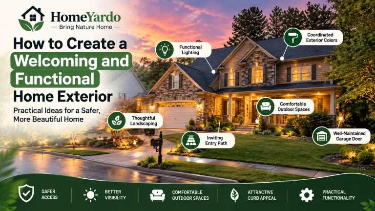 How to Create a Welcoming and Functional Home Exterior