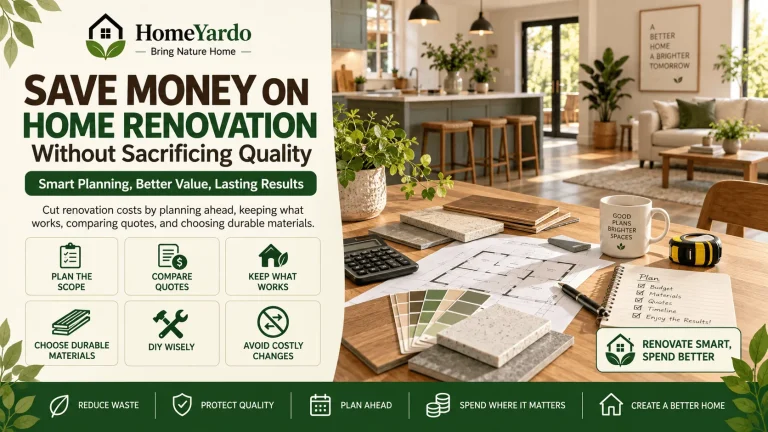 How to Save Money on Home Renovation Without Sacrificing Quality