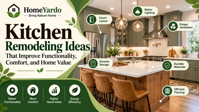 Kitchen Remodeling Ideas That Improve Functionality, Comfort, and Home Value