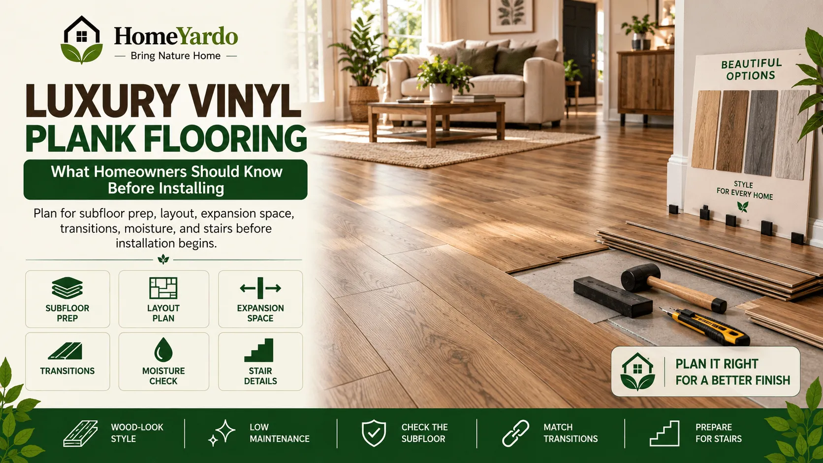 Luxury Vinyl Plank Flooring What to Know Before Install