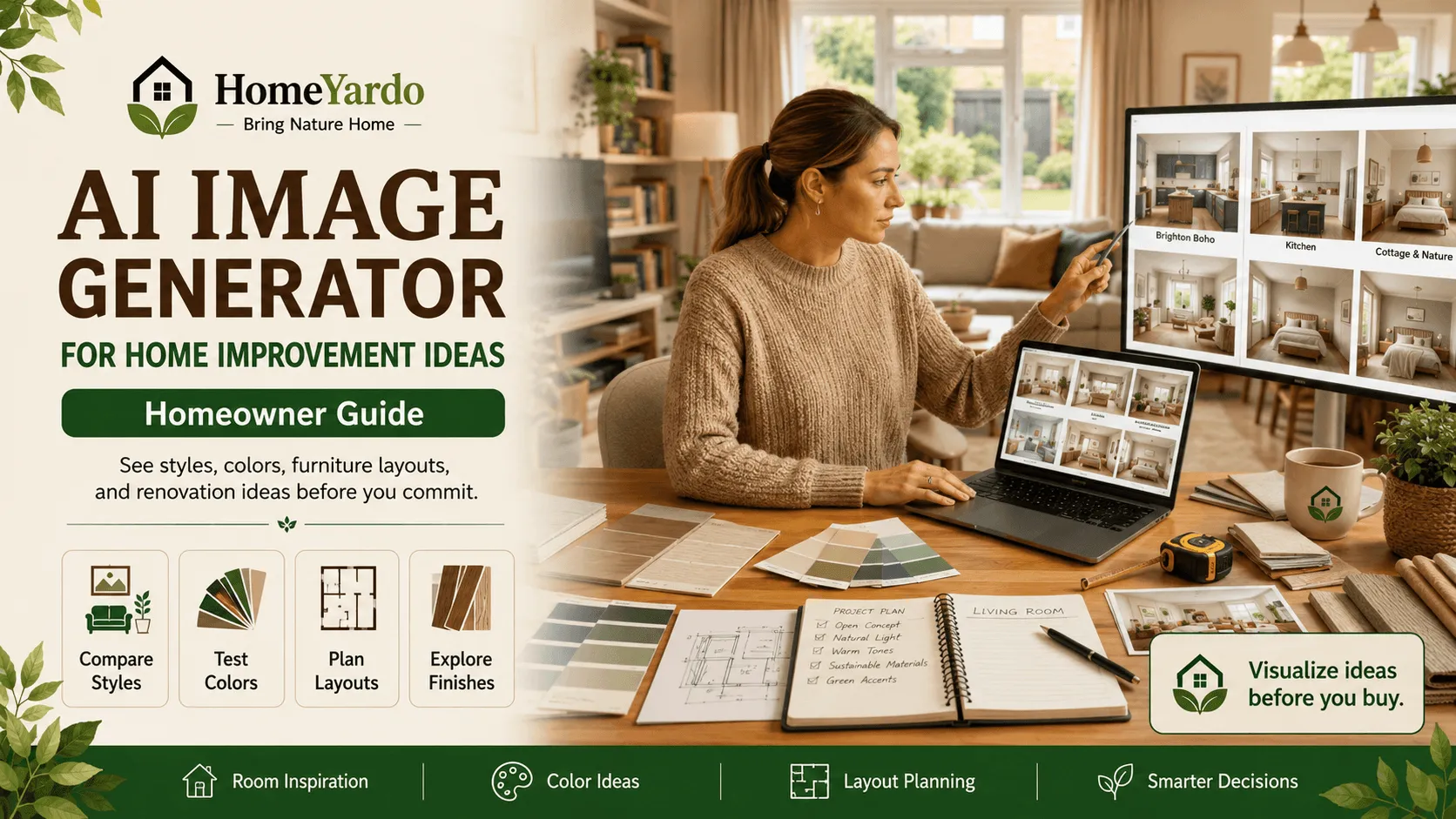 AI Image Generator For Home Improvement Ideas