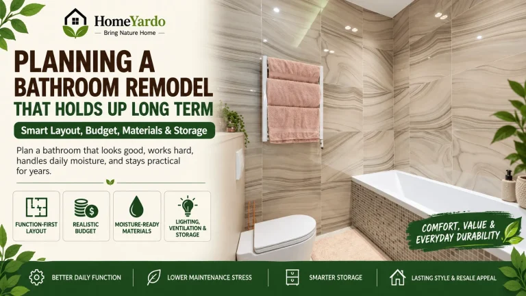 Planning a Bathroom Remodel That Holds Up Long Term
