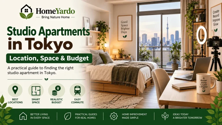 Studio Apartments in Tokyo Location, Space & Budget