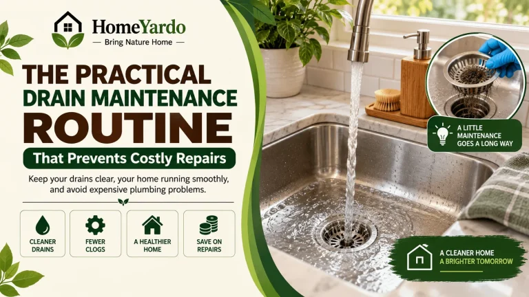 The Practical Drain Maintenance Routine That Prevents Costly Repairs
