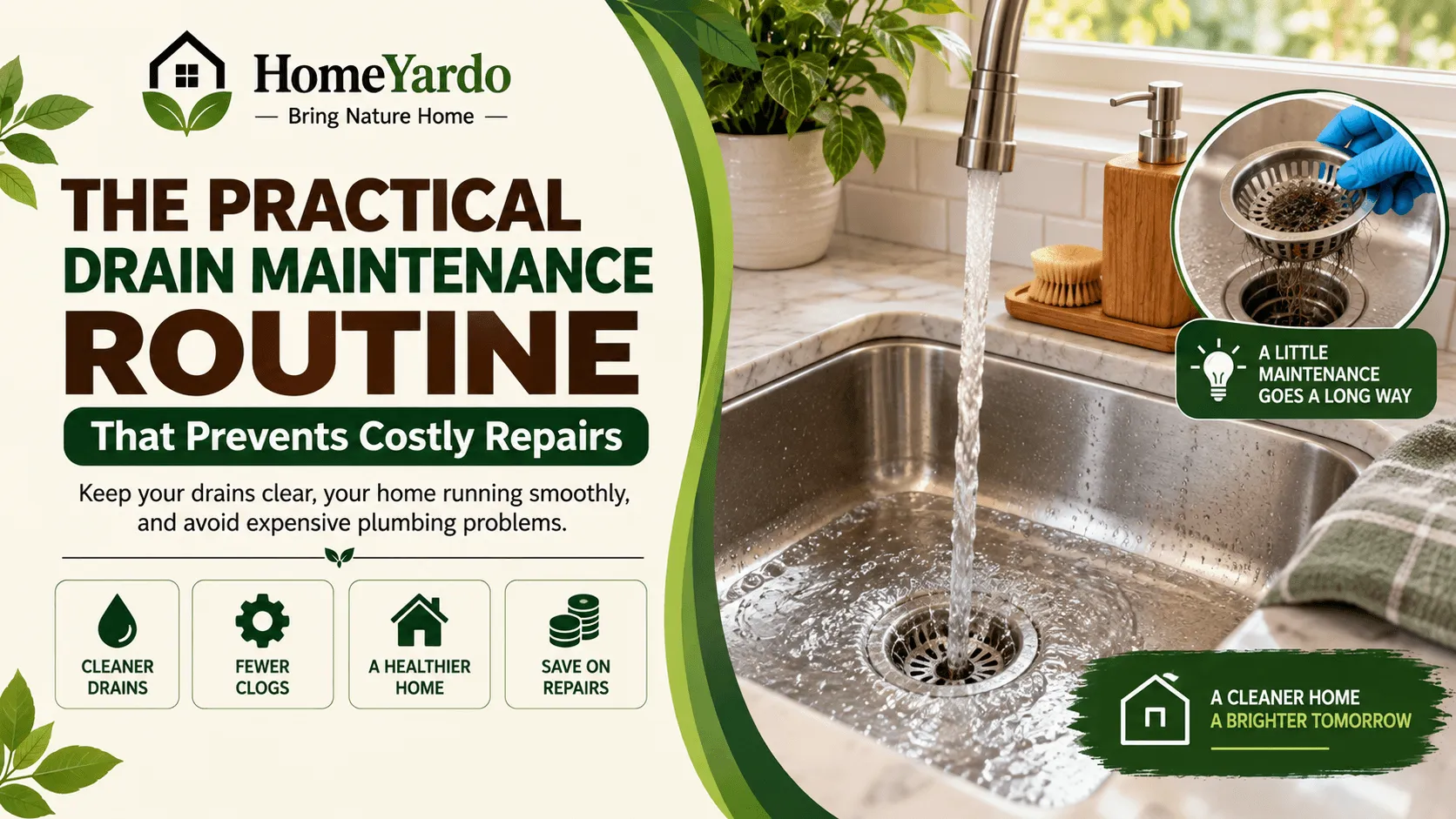 The Practical Drain Maintenance Routine That Prevents Costly Repairs