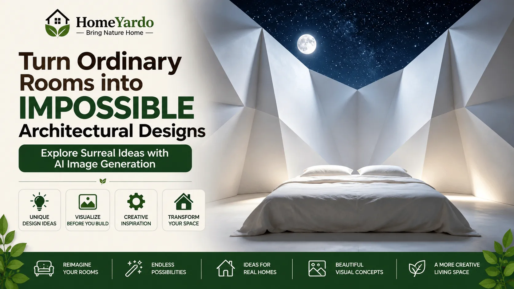 Turn Ordinary Rooms into Impossible Architectural Designs