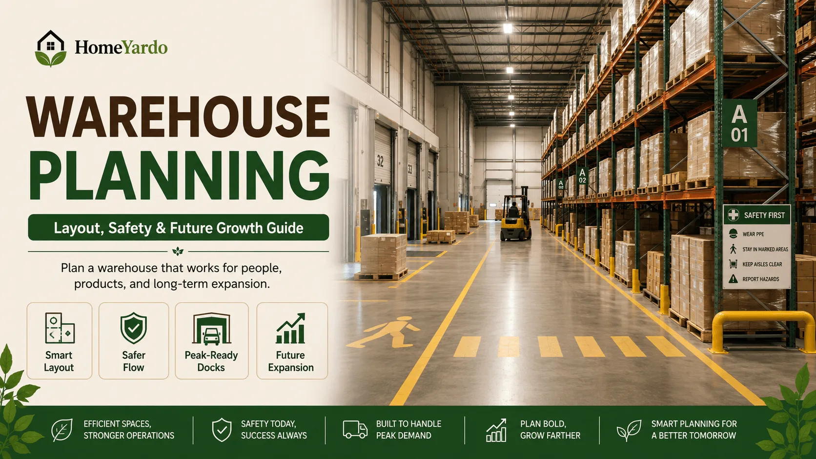 Warehouse Planning: Layout, Safety & Future Growth Guide