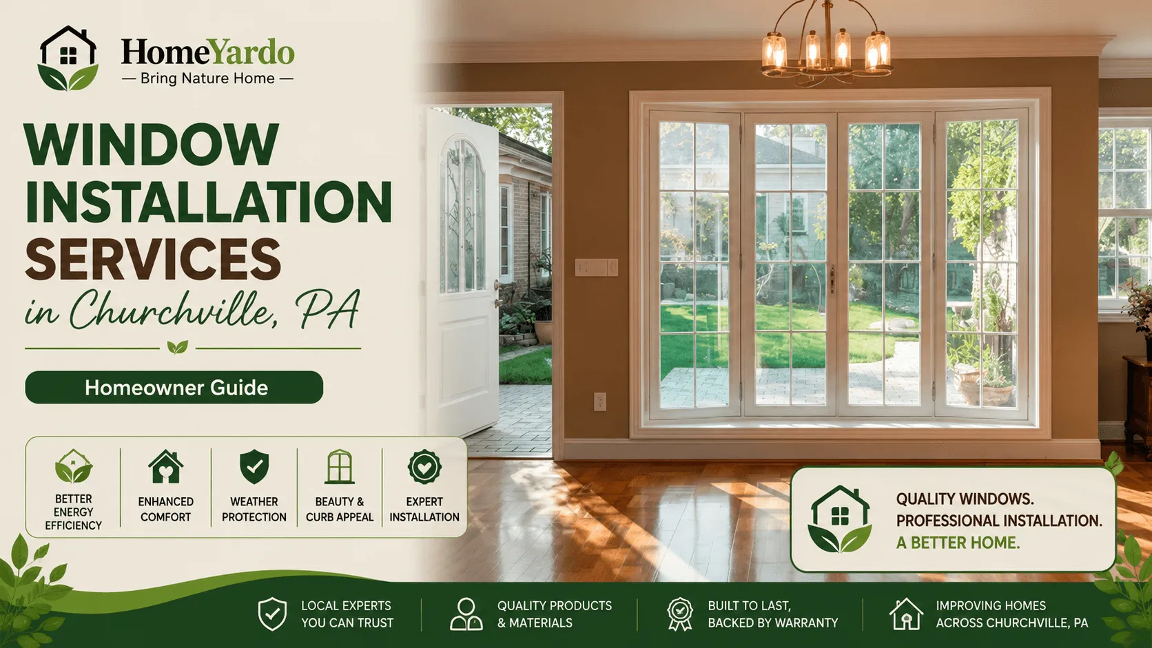 Window Installation Services Churchville PA Guide