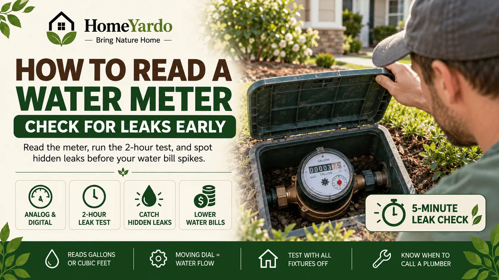 how to read a water meter