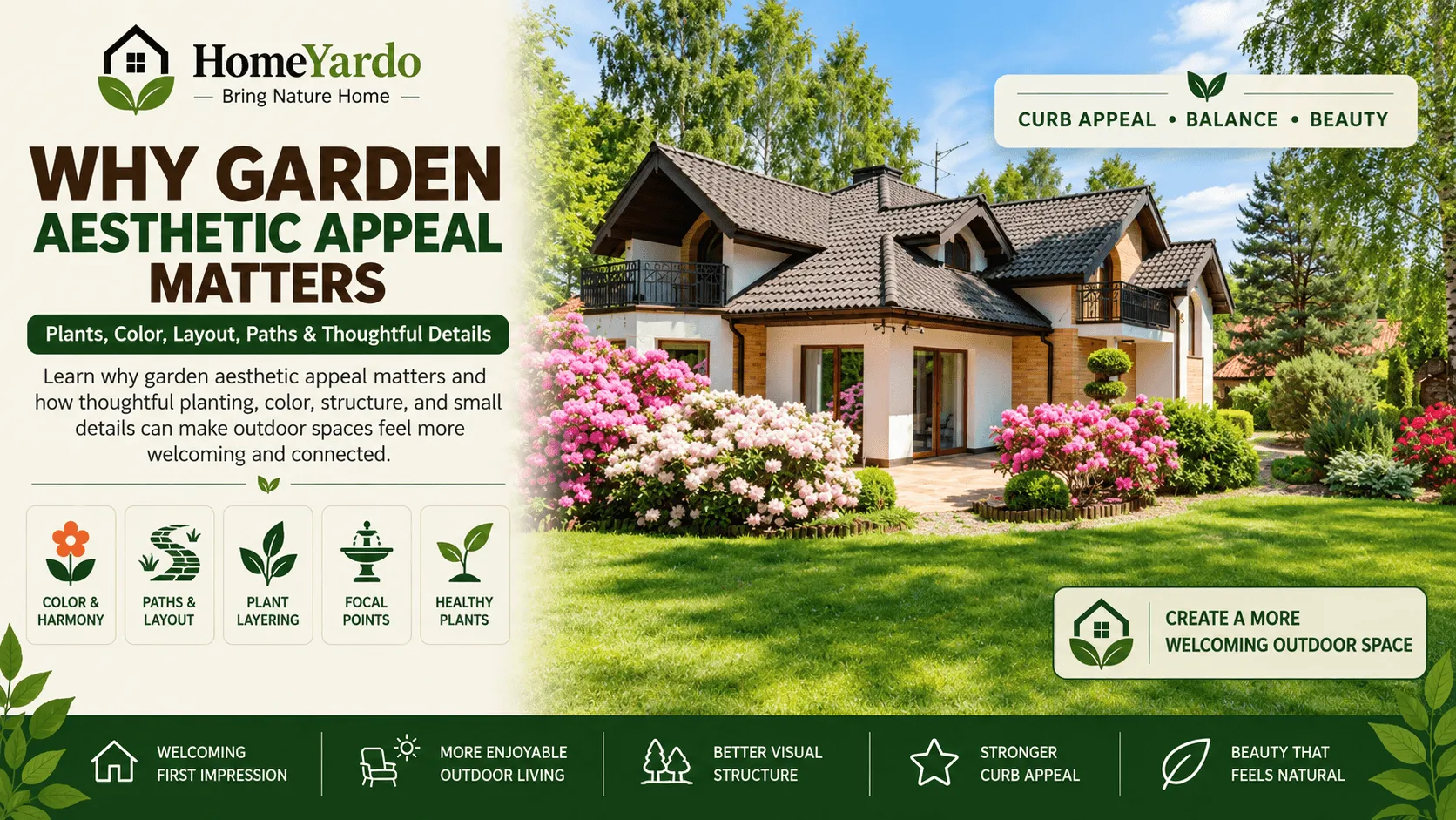 why Garden Aesthetic Appeal Matters for Your Home
