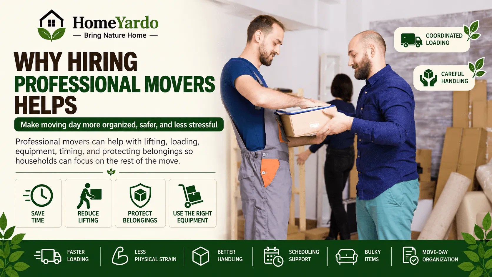 7 Benefits of Hiring Professional Movers on Moving Day