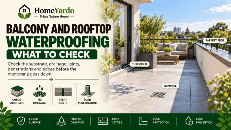 Balcony and Rooftop Waterproofing What to Check