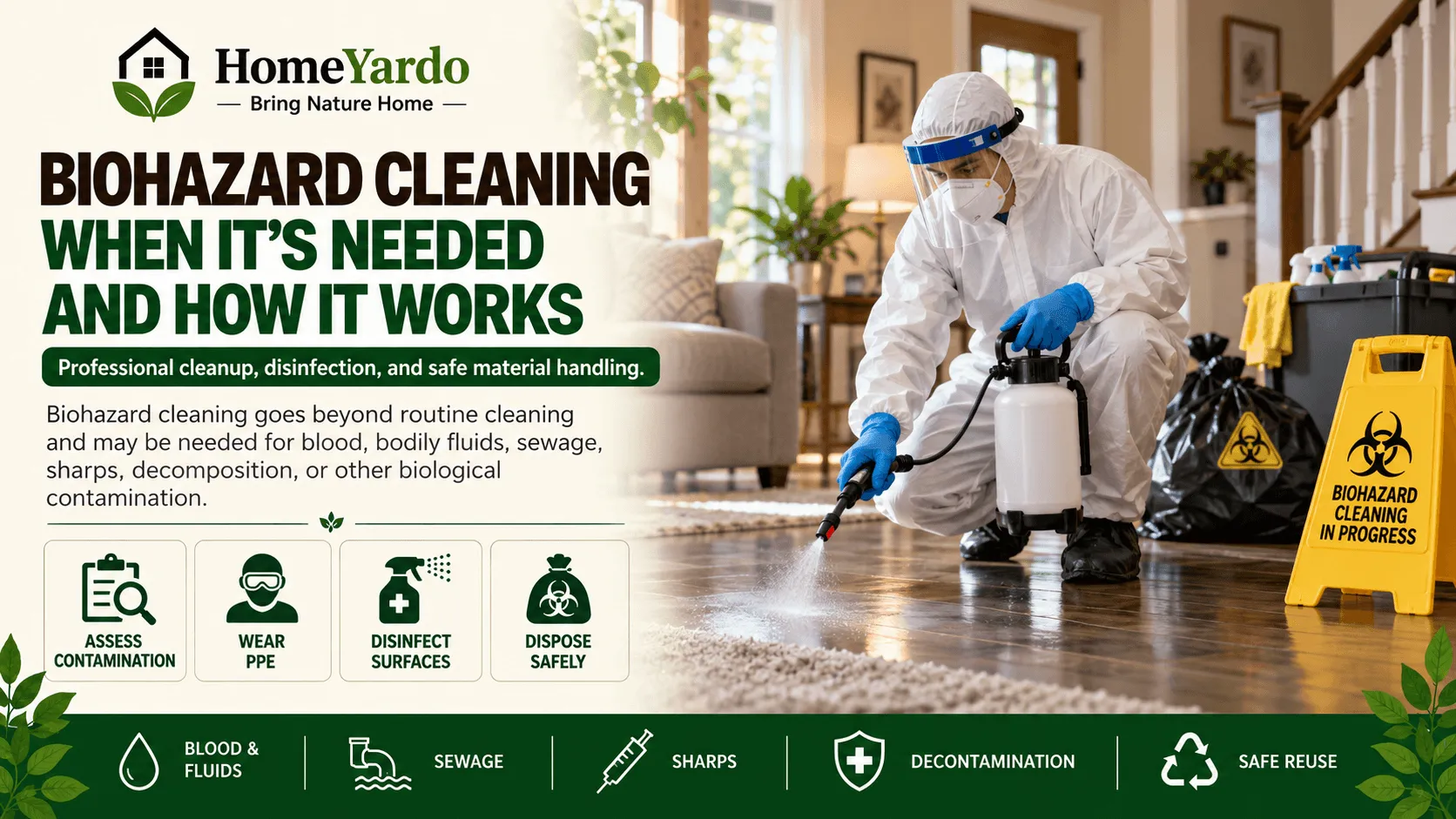 Biohazard Cleaning What It Is, When It’s Needed, and How It Works