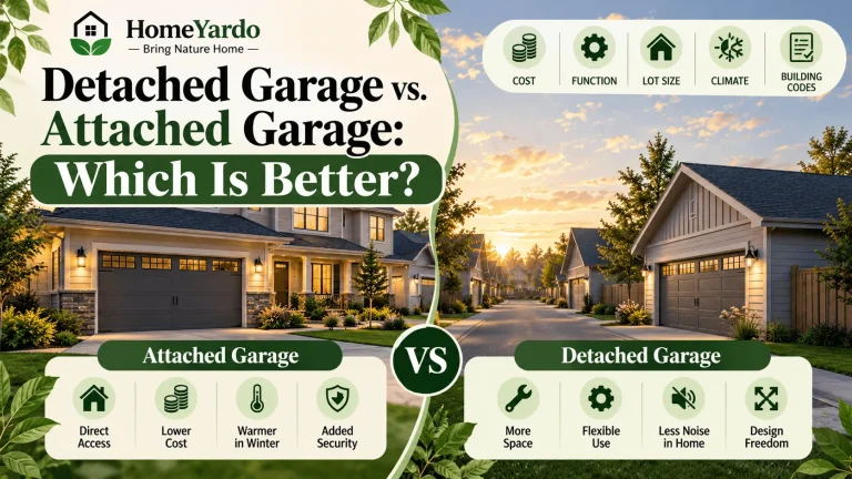 Detached Garage vs. Attached Garage: Which Is Better?