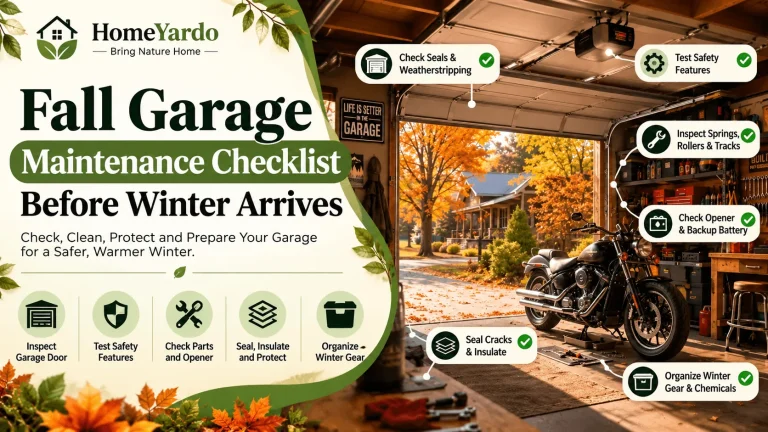 Fall Garage Maintenance Checklist Before Winter