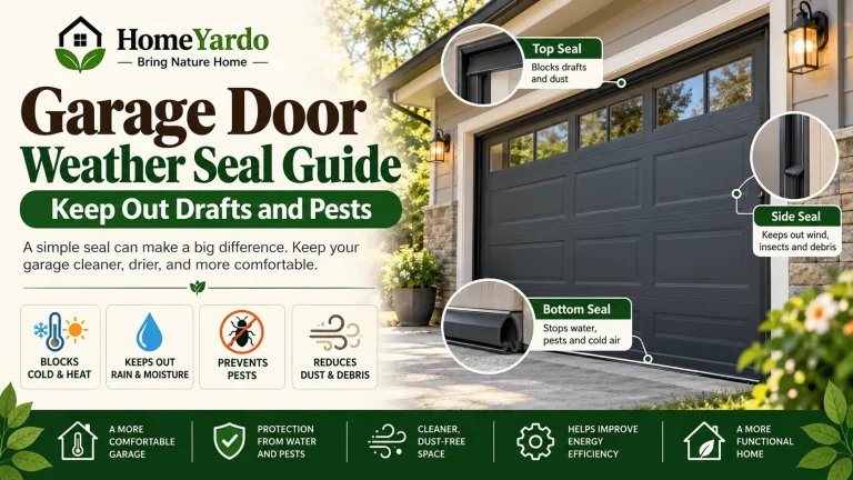 Garage Door Weather Seal Guide: Types, Cost & Signs