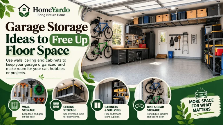 Garage Storage Ideas to Free Up Floor Space
