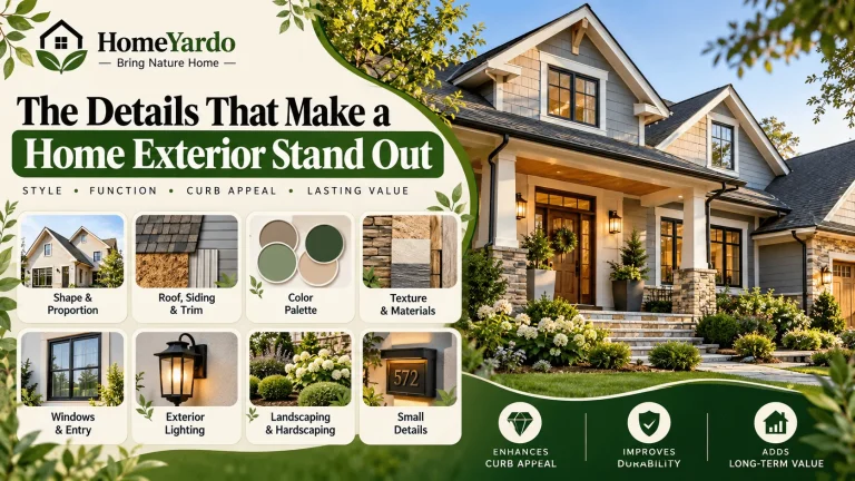 Home Exterior Design: Details That Make a Home Stand Out