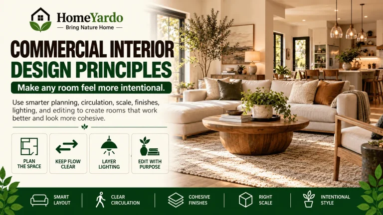 How Commercial Interior Design Principles Make Any Room Feel More Intentional