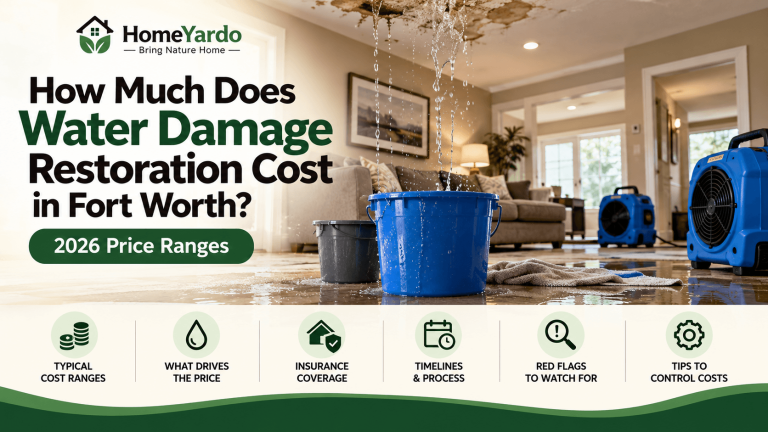 How Much Does Water Damage Restoration Cost in Fort Worth 2026 Price Ranges