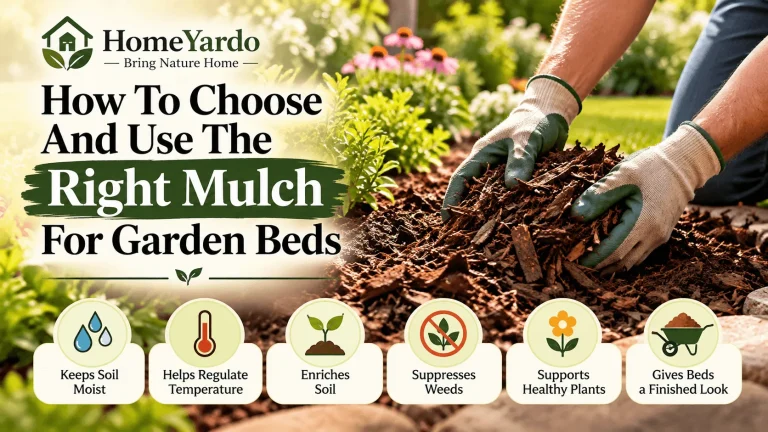 How To Choose And Use The Right Mulch For Garden Beds