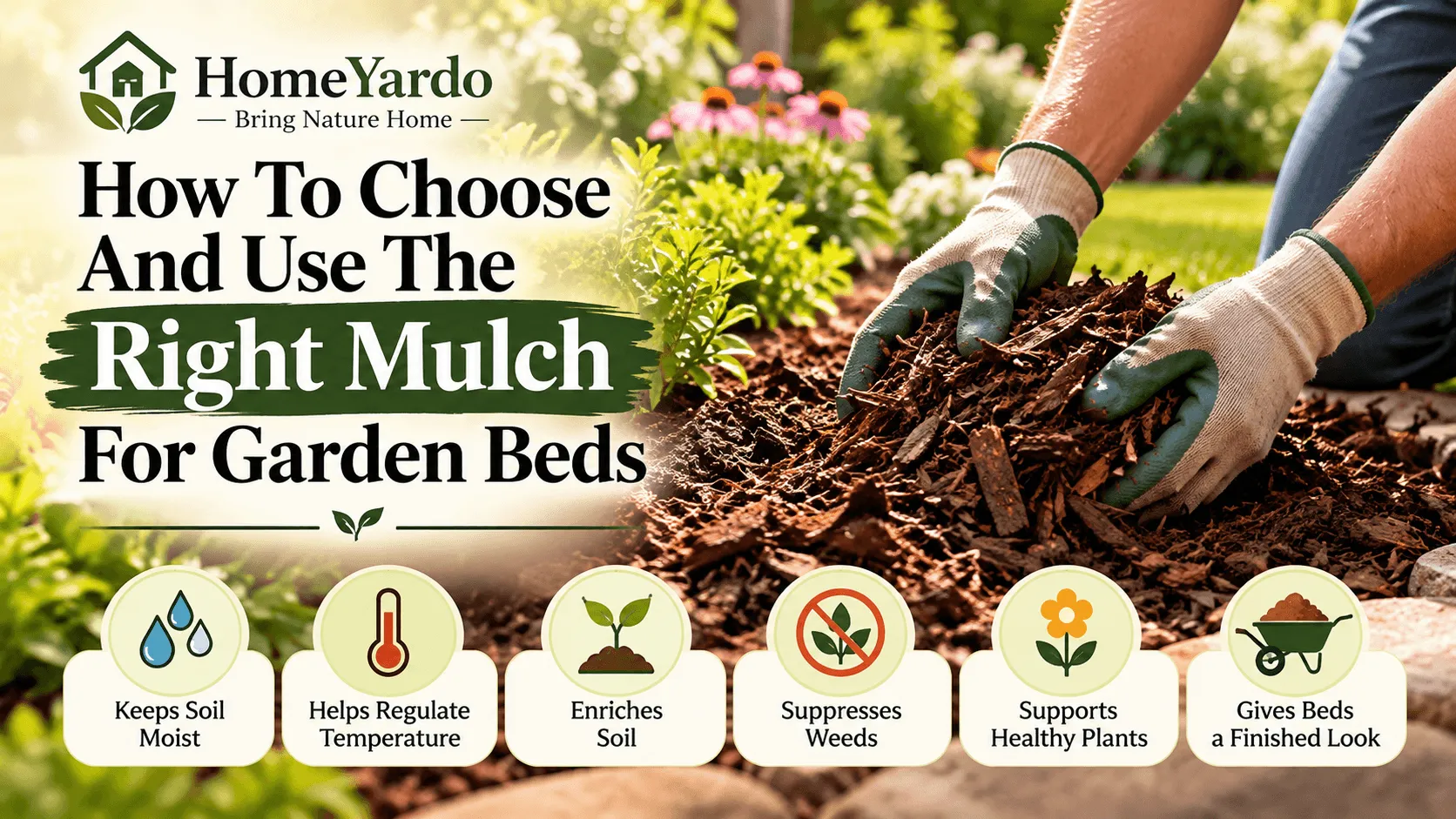 How To Choose And Use The Right Mulch For Garden Beds
