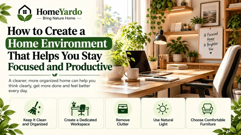 How To Create A Home Environment That Helps You Stay Focused And Productive