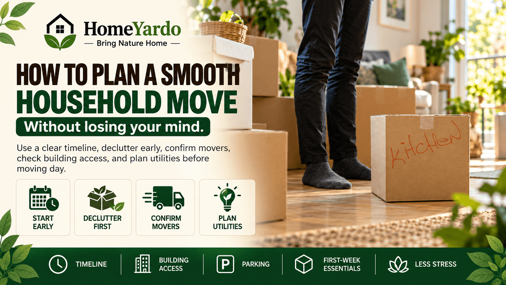 How To Plan A Smooth Household Move Without Losing Your Mind