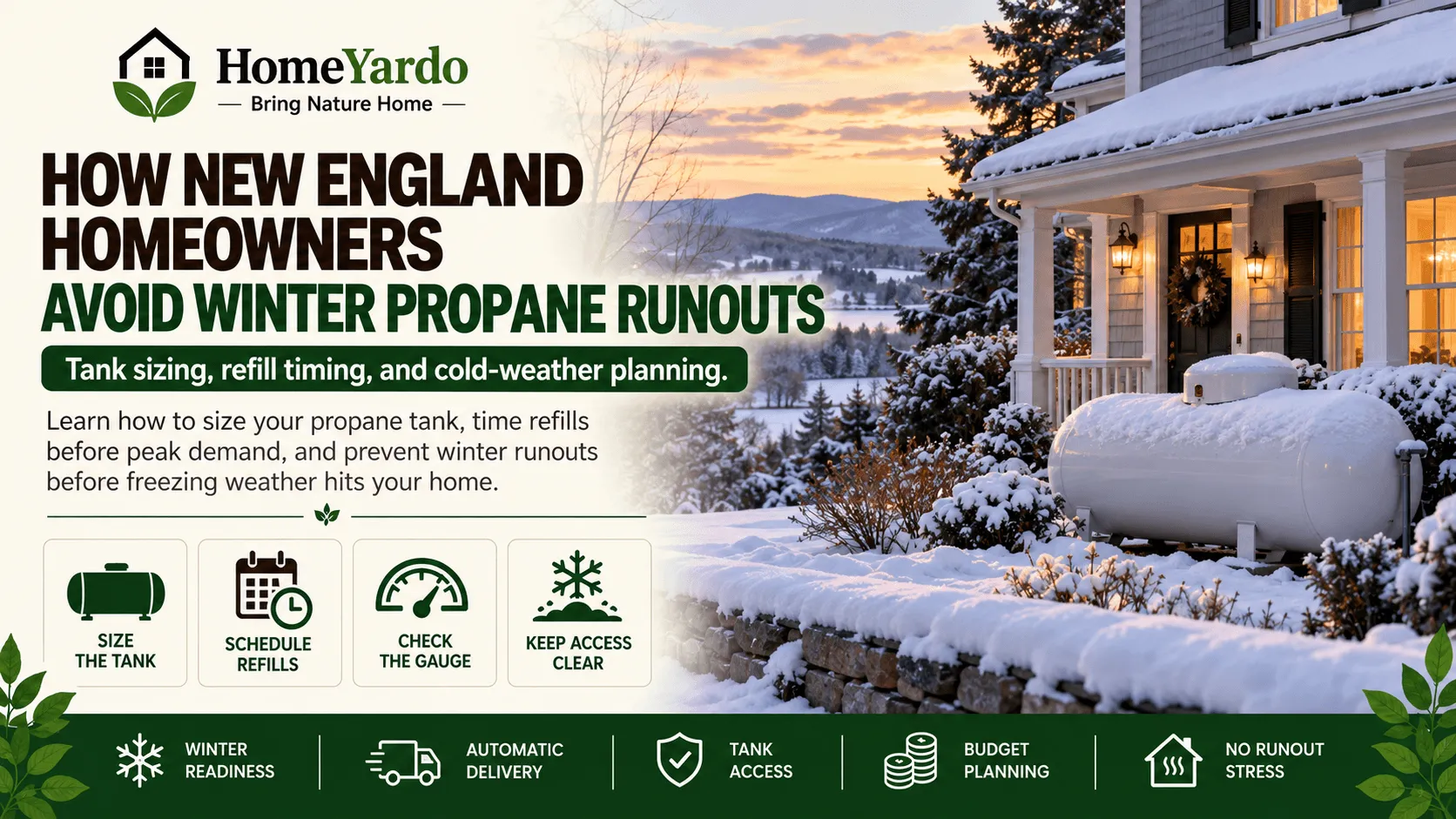 How to avoid propane runouts in winter
