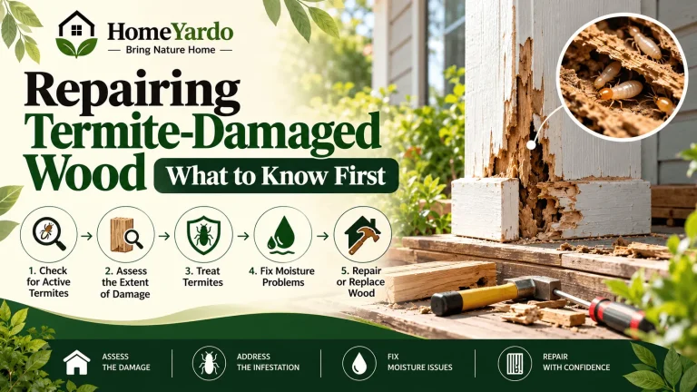 Repairing Termite-Damaged Wood What to Know First