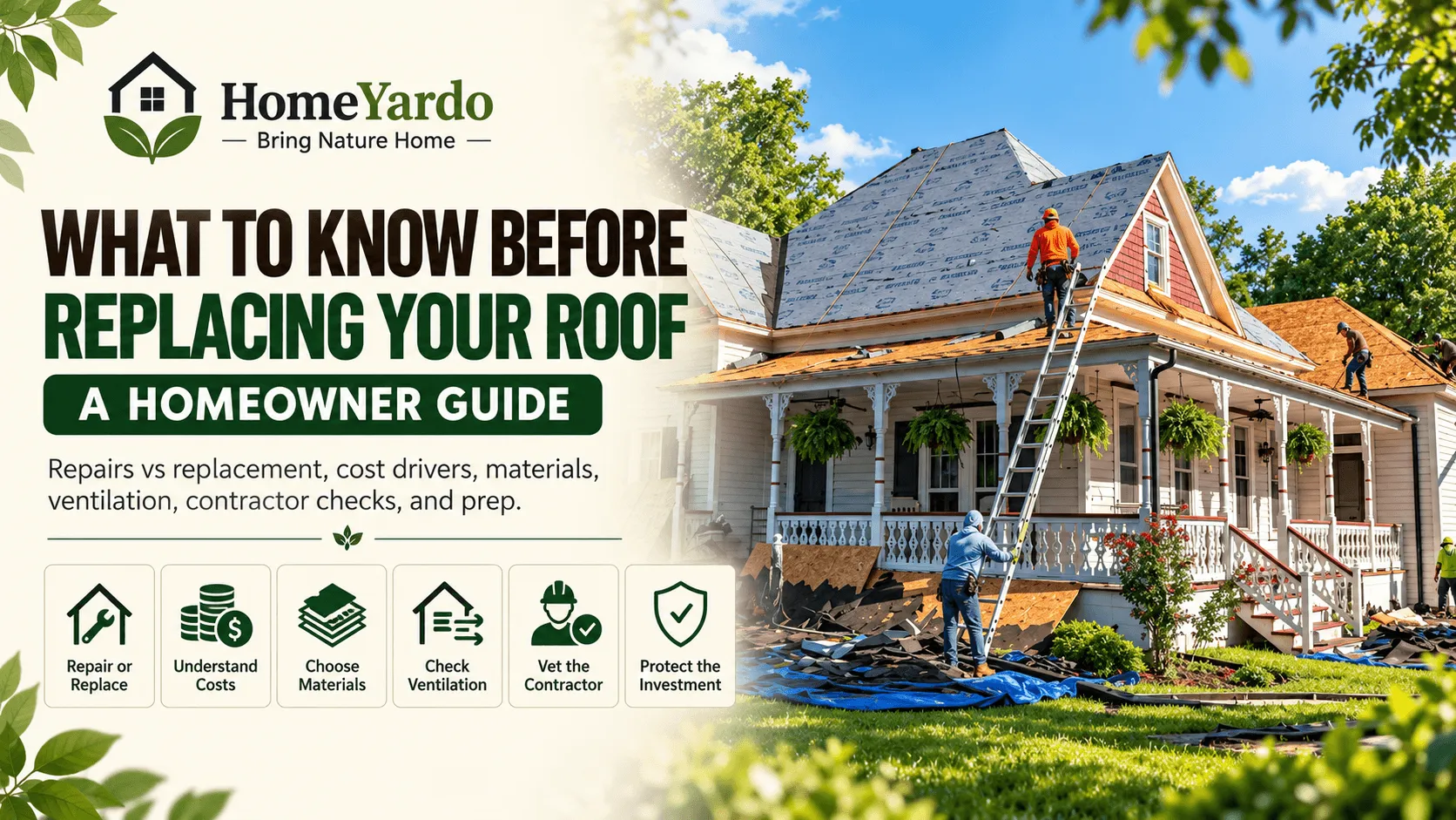 What to Know Before Replacing Your Roof: A Homeowner Guide