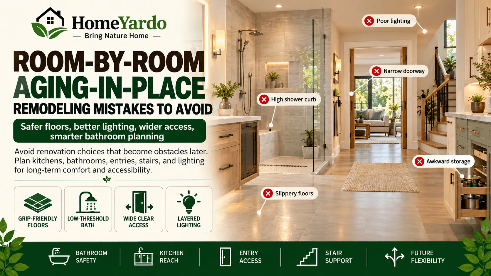 Room-by-Room Aging-in-Place Remodeling Mistakes to Avoid
