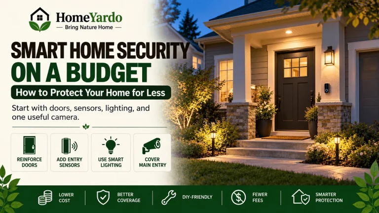 Smart Home Security on a Budget Protect Your Home for Less