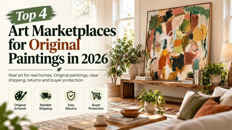 Top 4 Art Marketplaces for Original Paintings 2026