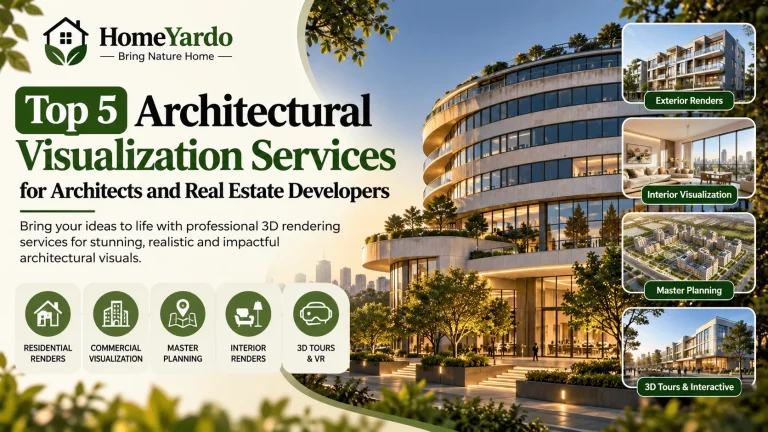 Top 5 Architectural Visualization Services for Architects and Real Estate Developers