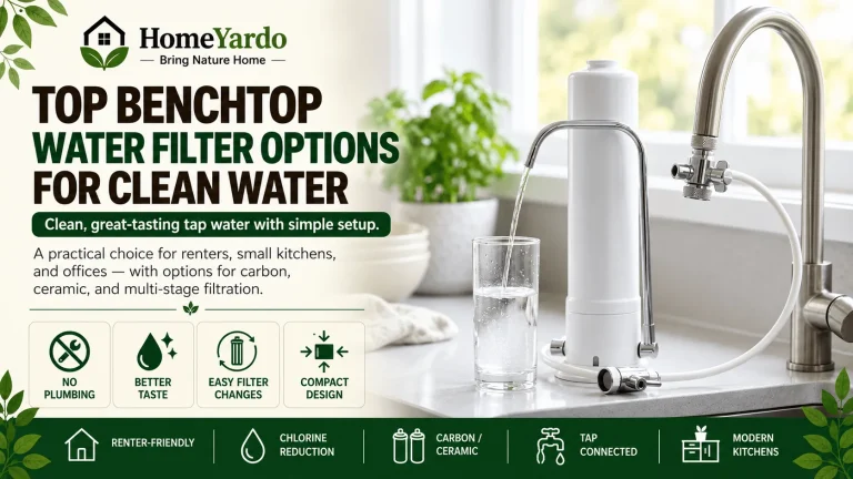 Top Benchtop Water Filter Options for Clean Water
