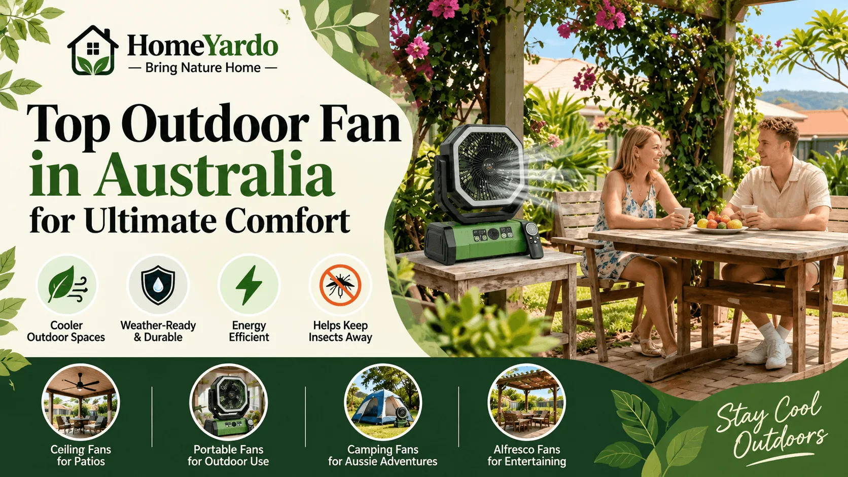 Best Outdoor Fan in Australia for Ultimate Comfort